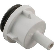Air Injector, WW, Top Flo, 3/8"b, Straight Body, Gray