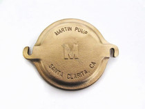 Trap Lid, Premier 455 Bronze Pump, 5", Brass, Generic