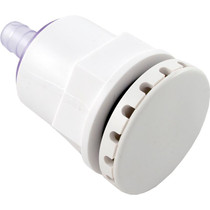 Air Injector, Balboa HydroAir, White, 3/8" Barb