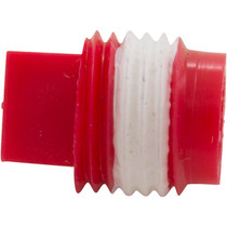 Plug, Blue-White, F-300/D-300/U-300, Red w/PTFE Tape