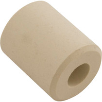 Ceramic Weight, Blue-White, 3/8"od x 1/4"id Flex Tubing Conn