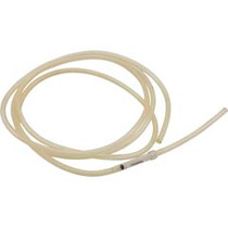 Flow Indicator, Blue-White, Glass, with 3/8" Tubing 10'