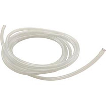 Tubing, Suction, Blue-White, 1/4"od, 10ft, Clear PVC Tubing, Suction, Blue-White, 1/4"od, 10ft, Clear PVC