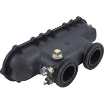 Front Header Assy, Hayward H-Series/Induced Draft, 10/2000+ Front Header Assy, Hayward H-Series/Induced Draft, 10/2000+