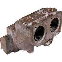 Inlet/Outlet Header, Raypak 105A, Cast Iron