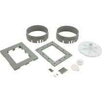 Skimmer Complete,Waterway Renegade,Pool Fiberglass,2",Gray