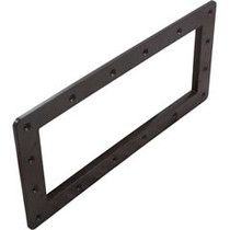 Skimmer Faceplate, Pentair/PacFab Bermuda, Wide Mouth, Black