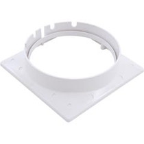 Skimmer Collar, Waterway Renegade, Vinyl, Square, White Skimmer Collar, Waterway Renegade, Vinyl, Square, White