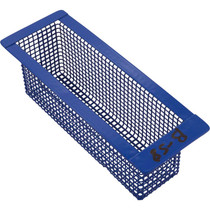 Aladdin B-58 9-3/4" Rectangular Metal Skimmer Basket, Powder Coated
