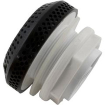 Suct Assy,WW 3-1/2" Hi-Flow,2-3/8"hs,1-1/2"s,Blk,w/o Vac Brk