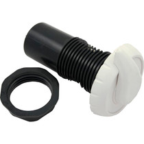 Air Ctrl, WW, 1 -5/8"hs, 2-3/4"fd, Notched, White, 1"