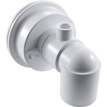 Jet Cmplt, WW Old Faithful,4-3/4"hs,175gpm,Scal,Wht,Ell Body