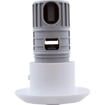 Jet Intl, BWG Luxury,3-1/2"fd,Dir,Textured Scal,White