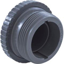 Inlet Fitting, Pentair, 1-1/2"mpt, Slotted Orifice, Dk Gray