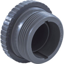 Inlet Fitting, Pentair, 1-1/2"mpt, Slotted Orifice, Dk Gray