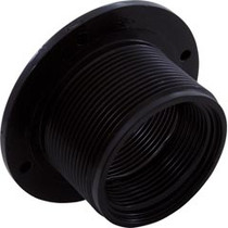Wall Fitting, Gunite Std Body, 1-1/2"mpt x 1-1/2"fpt, Blk Wall Fitting, Gunite Std Body, 1-1/2"mpt x 1-1/2"fpt, Blk