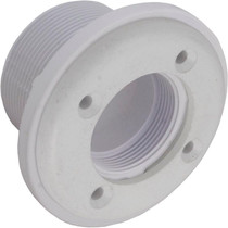 Wall Fitting, Vinyl Std Body, 1-1/2"mpt x 1-1/2"s, White