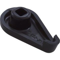 Air Ctrl Handle, Waterway 1" Top Access, Lever Style, Black