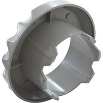 Escutcheon, Waterway Quad Flo, Deluxe Scalloped, Gray