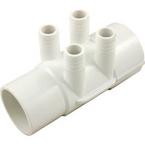 Manifold, 3/4"b, 4 Port, Flow Thru, 2"s x 2"spg, SP Manifold, 3/4"b, 4 Port, Flow Thru, 2"s x 2"spg, SP