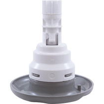 Jet Intl, WW Poly Storm, 4"fd, Roto, Textured Scal, Gry