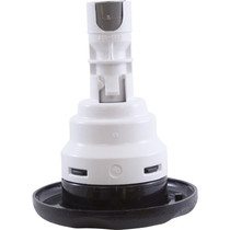 Jet Intl, WW Poly Storm Gun,3-3/8"fd,Massage,Txt Scal,Blk