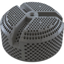 Suction Cover, WW 3-1/2" Ultra Hi-Flo, 2-3/8"hs, Gray