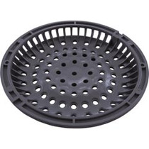 Main Drain Grate, Waterway Anti Vortex, 8" Round, Gray
