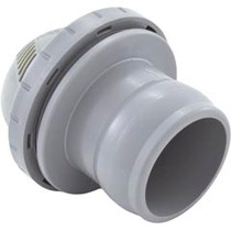 Inlet Fitting, Infusion Venturi, 1-1/2" Insider Glulss,LtGry