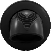 Inlet Fitting, Infusion Venturi, 1-1/2" Insider, Black
