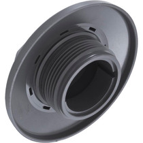 Inlet Fitting, Infusion Venturi, 1-1/2"mpt, w/Flange, Dk Gry