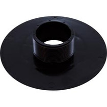 Wall Fitting, 6" dia, 2-3/8"hs, 2"mpt-1-1/2"s, Black Wall Fitting, 6" dia, 2-3/8"hs, 2"mpt-1-1/2"s, Black
