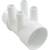 Manifold, 3/4" Barb, 4 Port, 2" Slip x 2" Spigot