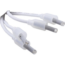 Repl Bulb,RD,2-Wire,Mini POL,Quad LED,2-24"Leads,2-36" Leads