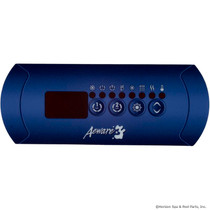 Overlay, Gecko in.k200, 4 Button, P1, P2, Lt, Blue