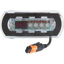 Topside, Gecko In.k200, 4 Button, 1 Pump, LED, w/o Overlay Topside, Gecko In.k200, 4 Button, 1 Pump, LED, w/o Overlay