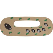 Overlay, HydroQuip in.k450 7-Button, P1, P2, P3, Lt, Grey Overlay, HydroQuip in.k450 7-Button, P1, P2, P3, Lt, Grey