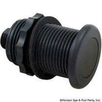 Air Button, TDI 3428, Low Prof,1-1/4"hs,1-5/8"fd, Black Air Button, TDI 3428, Low Prof,1-1/4"hs,1-5/8"fd, Black