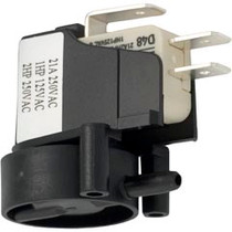 Air Switch, Herga, SPDT, 20A, Side Spout, latch Air Switch, Herga, SPDT, 20A, Side Spout, latch