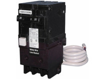 GFCI Circuit Breaker, 15A, 115v/230v, Double Pole
