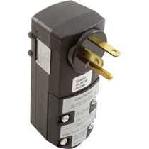 GFCI, Leviton, 20A, SPST, Right Angle Plug