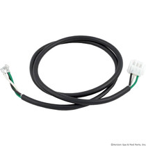 Accessory Cord, Hydro-Quip, 14/3x50, White AMP-3 Male(G,B,W)