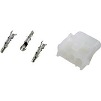 Adapter Kit, Cap Housing, Female AMP, 3 Pin, with Pins Adapter Kit, Cap Housing, Female AMP, 3 Pin, with Pins