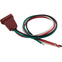 Receptacle, H-Q, Pump 2, 2 Speed, Molded, Brown, 14/4 Receptacle, H-Q, Pump 2, 2 Speed, Molded, Brown, 14/4