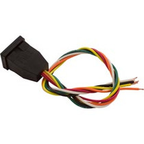 Receptacle, H-Q, Spaside Control, Air, 6 wires - W,B,R,O,Y,G Receptacle, H-Q, Spaside Control, Air, 6 wires - W,B,R,O,Y,G