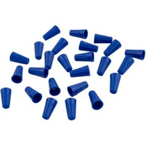 Wire Nut Connector, 22-16 AWG, Blue, Quantity 25