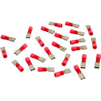 Disconnect, Female, 22-18AWG, .187 Tab, Red, Quantity 25 Disconnect, Female, 22-18AWG, .187 Tab, Red, Quantity 25