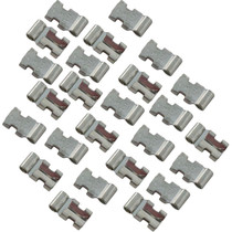 Disconnect, 90° Female, 16-14AWG, .250 Tab, Bare, qty 25