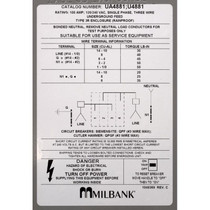 Load Center, GFCI Disconnect, 115v/230v, DP, 50A