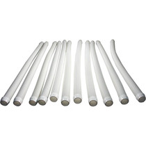 Hose Kit, Zodiac Baracuda Wahoo, 1 Meter, Qty 11, White